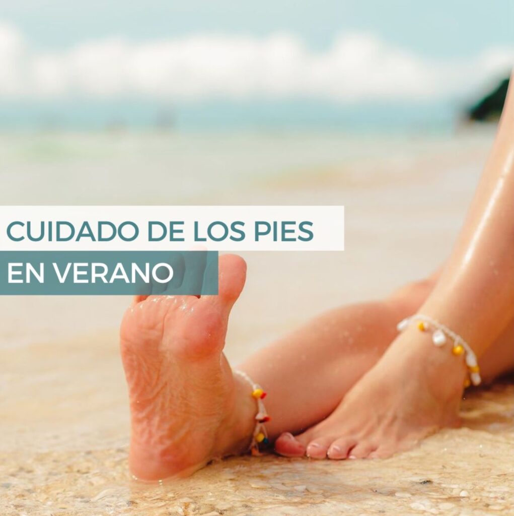 cuidado de los pies en verano